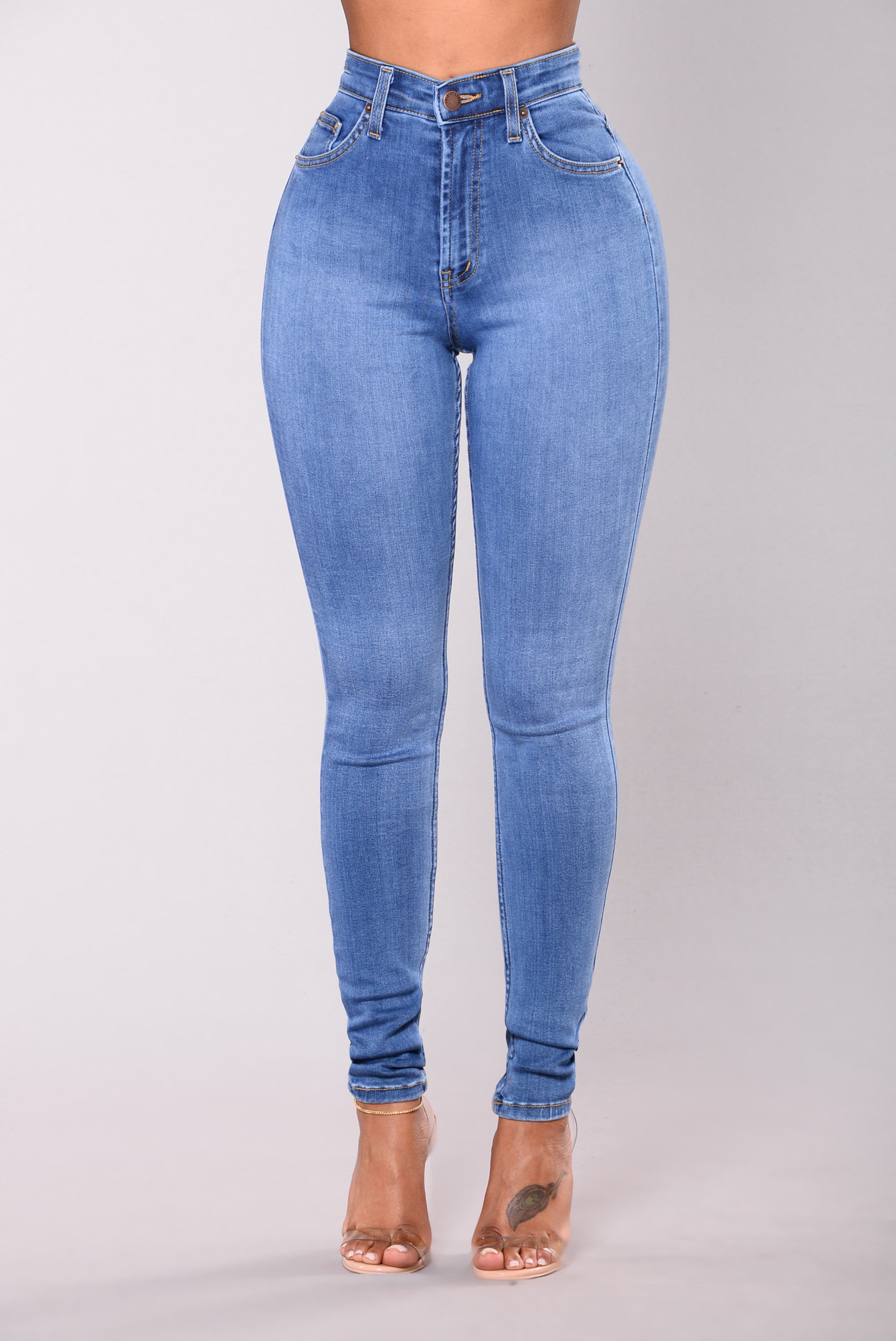 Precious Fit High Waisted Jean - Medium – InsStreet