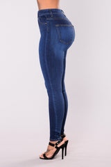 Precious Fit High Waisted Jean - Dark Ins Street