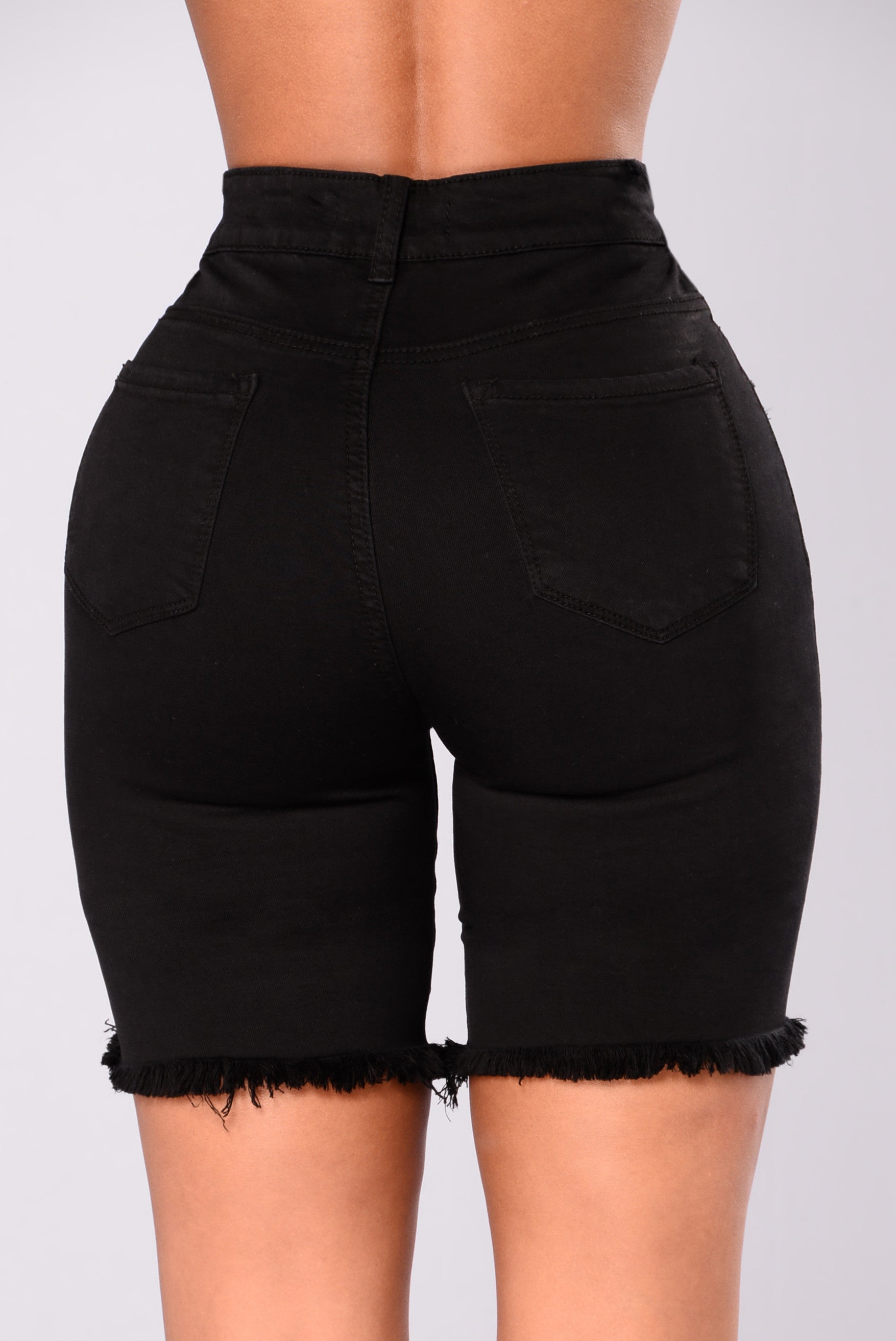 Kady Bermuda Shorts - Black Ins Street