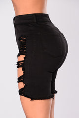 Kady Bermuda Shorts - Black Ins Street