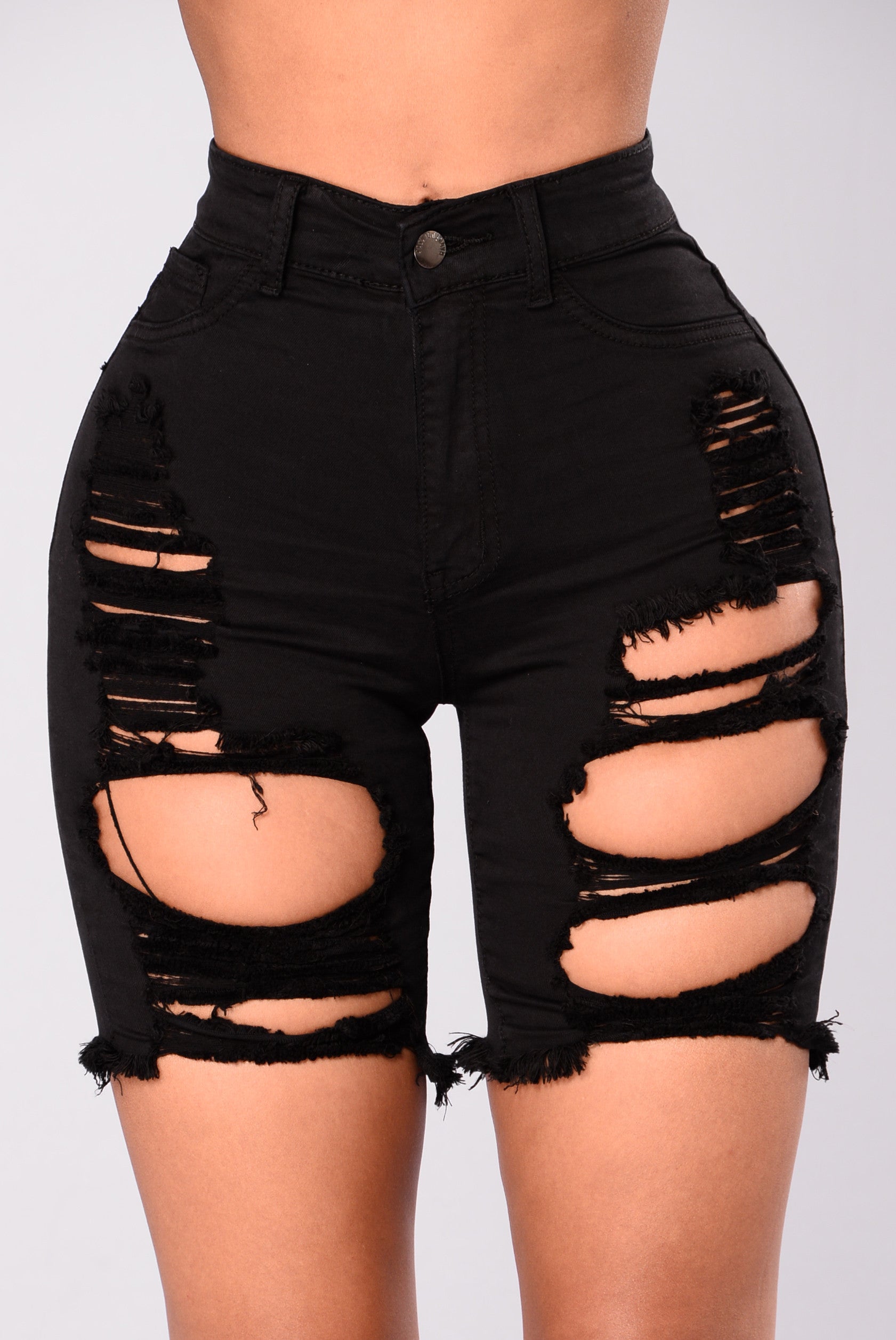 Kady Bermuda Shorts - Black Ins Street