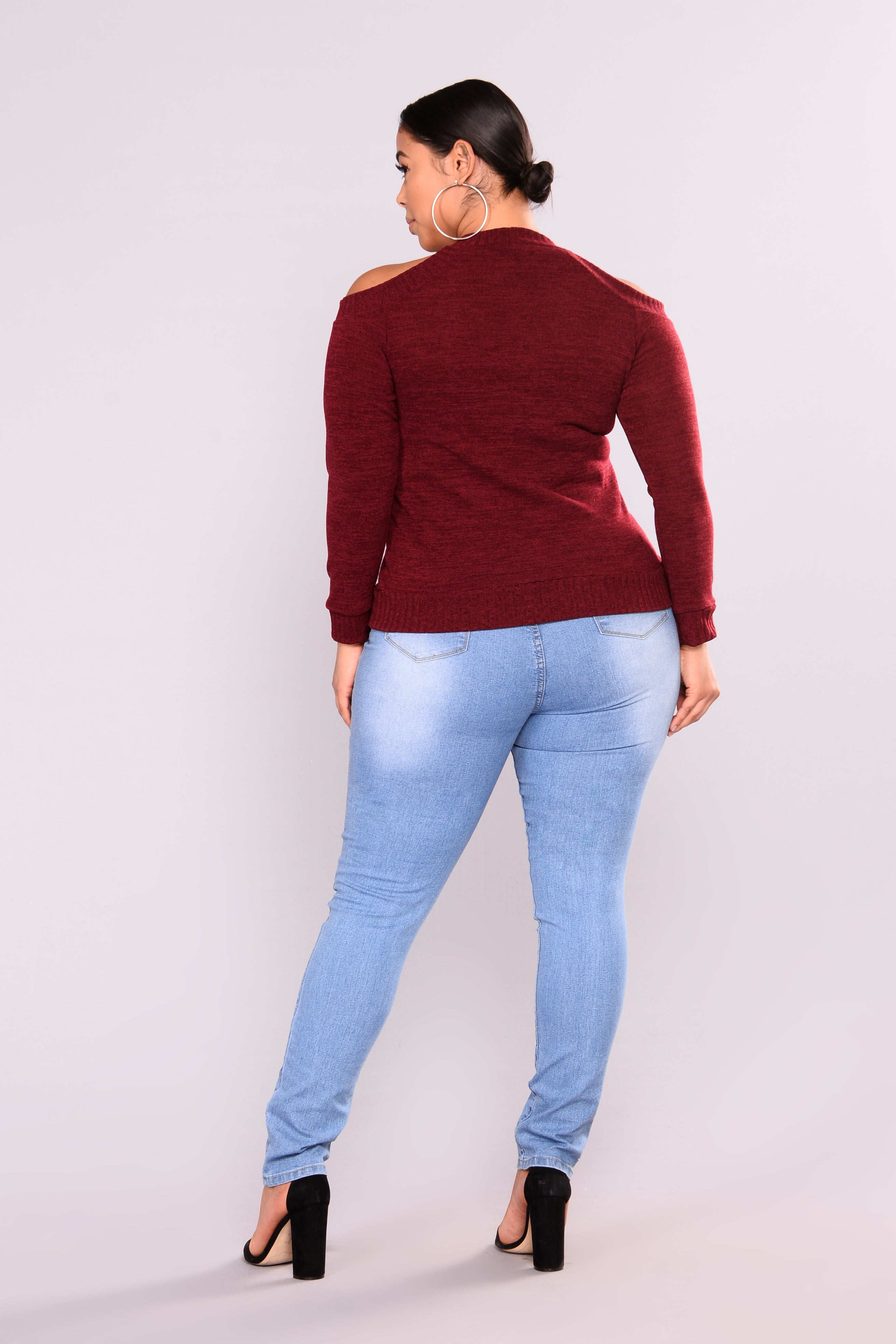 Fantasea Nights High Rise Jeans - Light Blue Ins Street