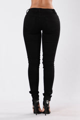 Shake That Thing Jeans - Black Ins Street