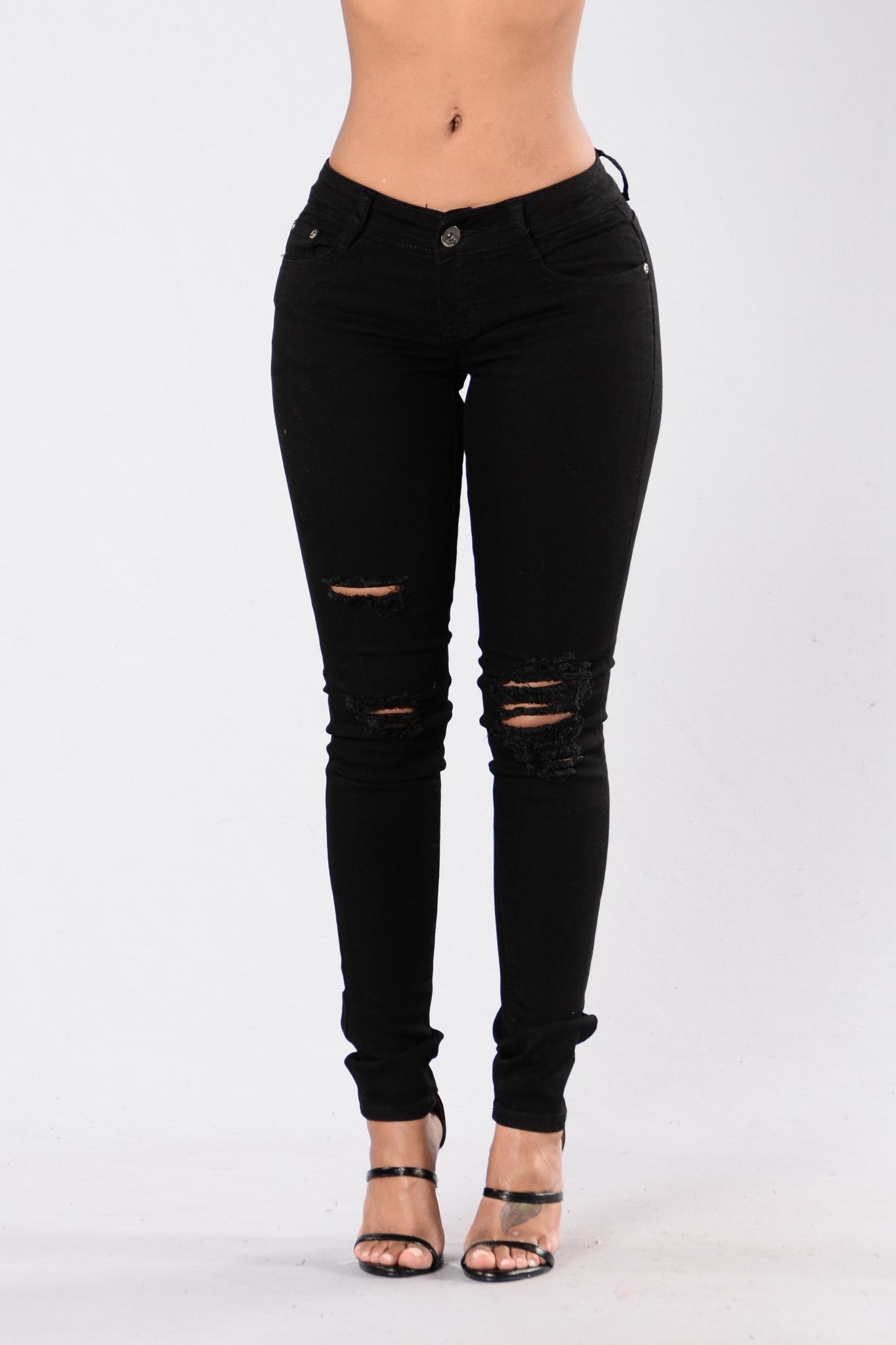 Shake That Thing Jeans - Black Ins Street