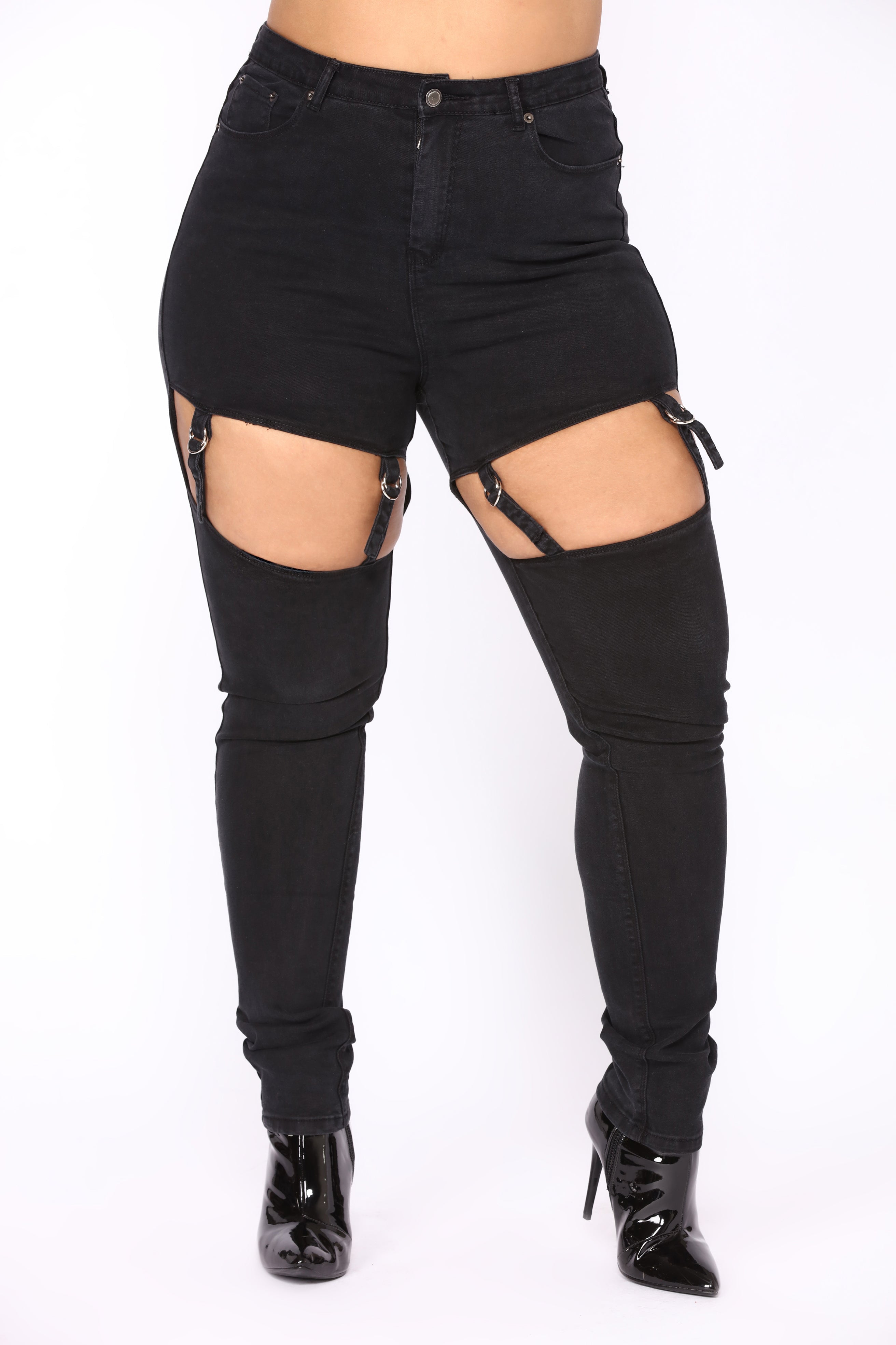 That's What's Up Skinny Jeans - Black Ins Street