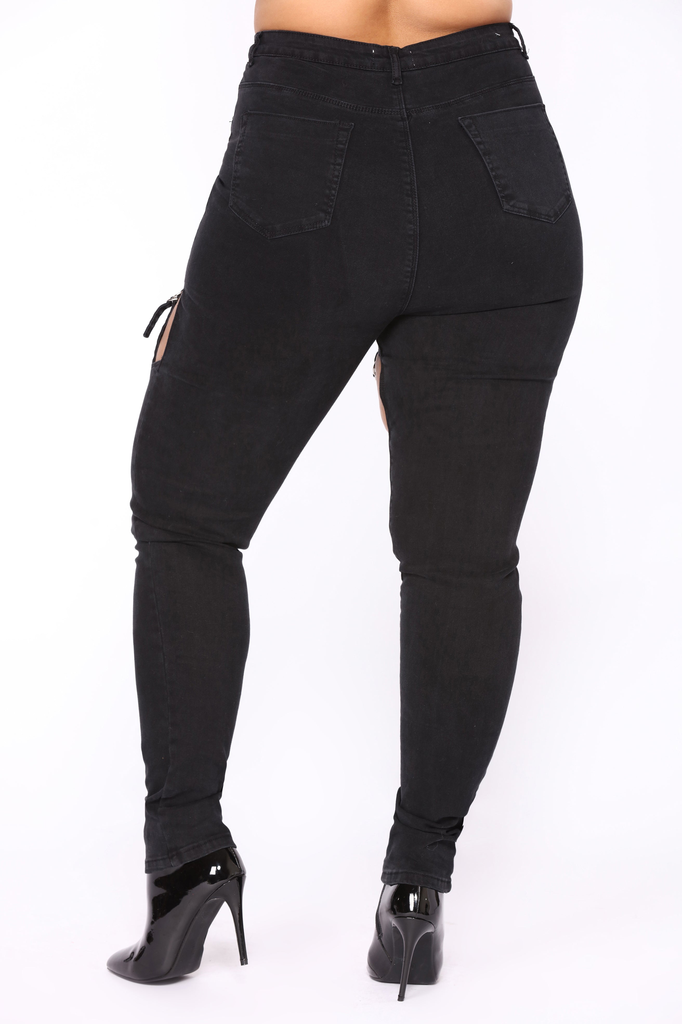 That's What's Up Skinny Jeans - Black Ins Street