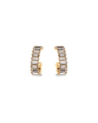 Geneva Baguette Hoops - Clear Ins Street