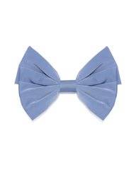 Harp Satin Bow Hair Clip - Periwinkle Ins Street