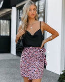 Her Love Leopard Wrap Mini Skirt - FINAL SALE Ins Street