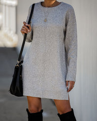 Smoky Mountain Sweater Dress - Grey Ins Street