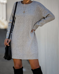 Smoky Mountain Sweater Dress - Grey Ins Street