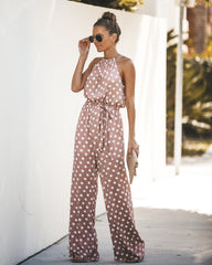 PREORDER - Pretty Little Polka Dot Jumpsuit Ins Street