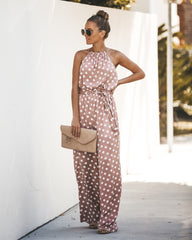 PREORDER - Pretty Little Polka Dot Jumpsuit Ins Street