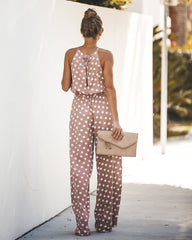 PREORDER - Pretty Little Polka Dot Jumpsuit Ins Street