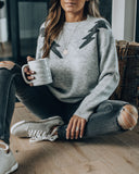 You And I Collide Knit Sweater Ins Street