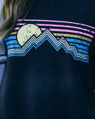 Watch The Sunset Cotton Blend Sweatshirt Ins Street