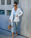 Palmilla Cotton Pocketed Blazer Ins Street