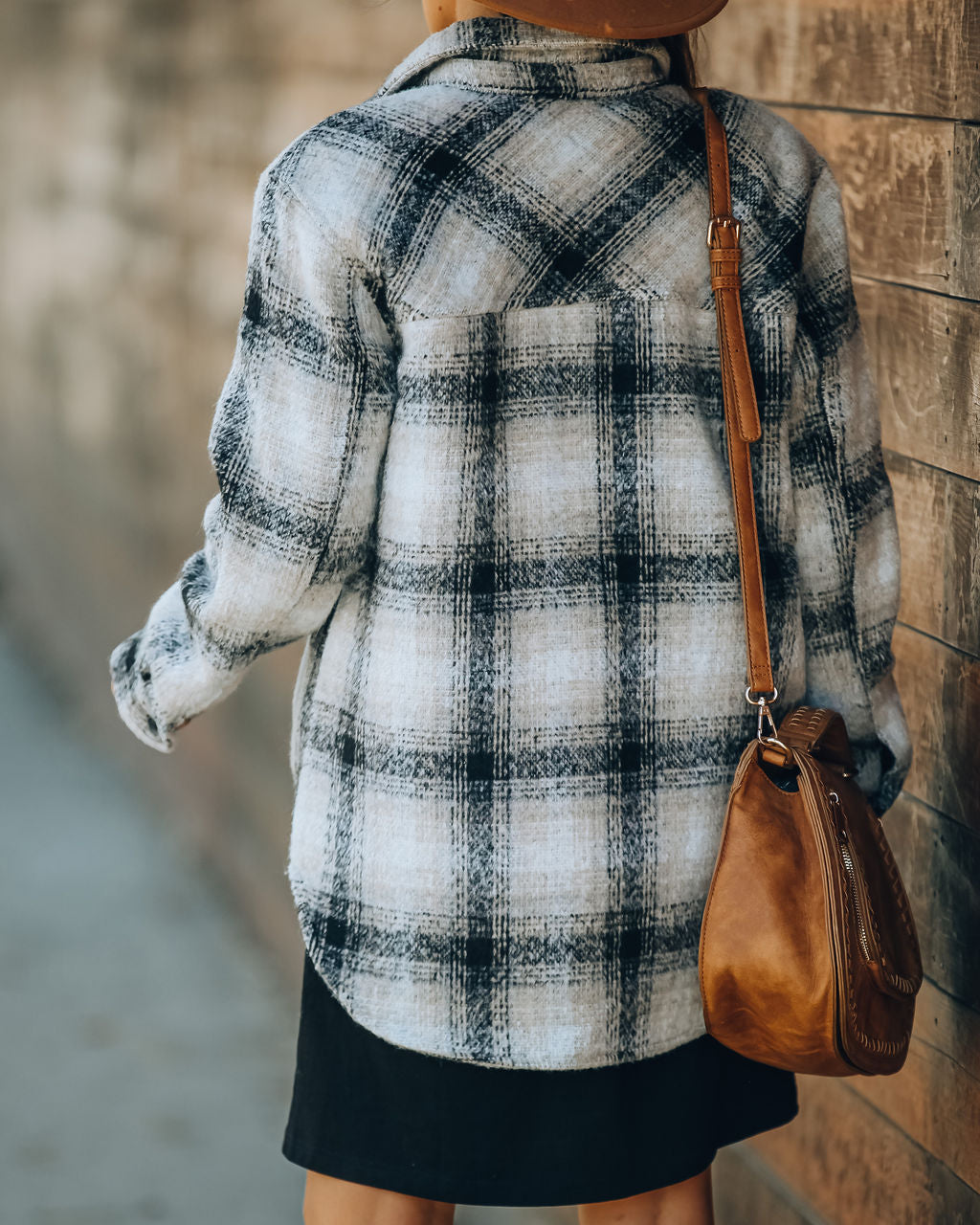 Chandra Pocketed Plaid Shacket Ins Street