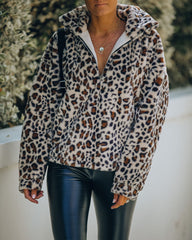 Life Is Purr-Fect Half Zip Faux Fur Pullover Ins Street