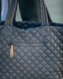 Breakaway Quilted Tote Bag - Carbon Ins Street