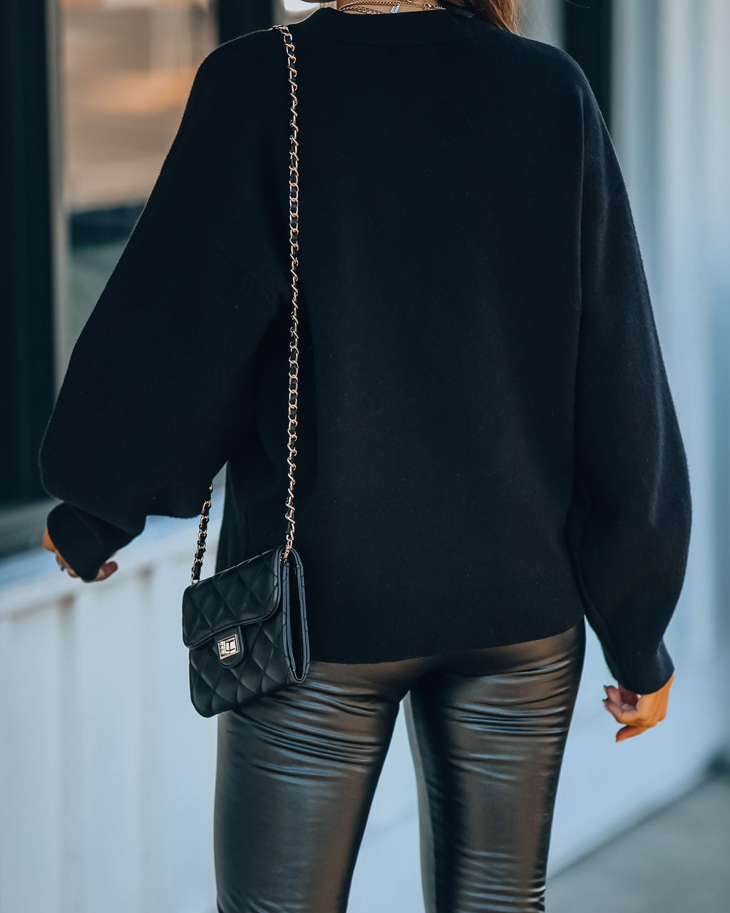Lexa Knit Sweater - Black Ins Street