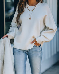 Lexa Knit Sweater - Off White Ins Street