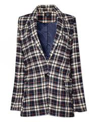 Isaac Pocketed Plaid Blazer - FINAL SALE Ins Street