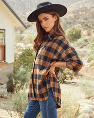 Jessamine Checkered Button Down Top - FINAL SALE Ins Street