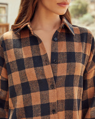 Jessamine Checkered Button Down Top - FINAL SALE Ins Street