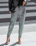 Zealous Pocketed Sequin Joggers Ins Street
