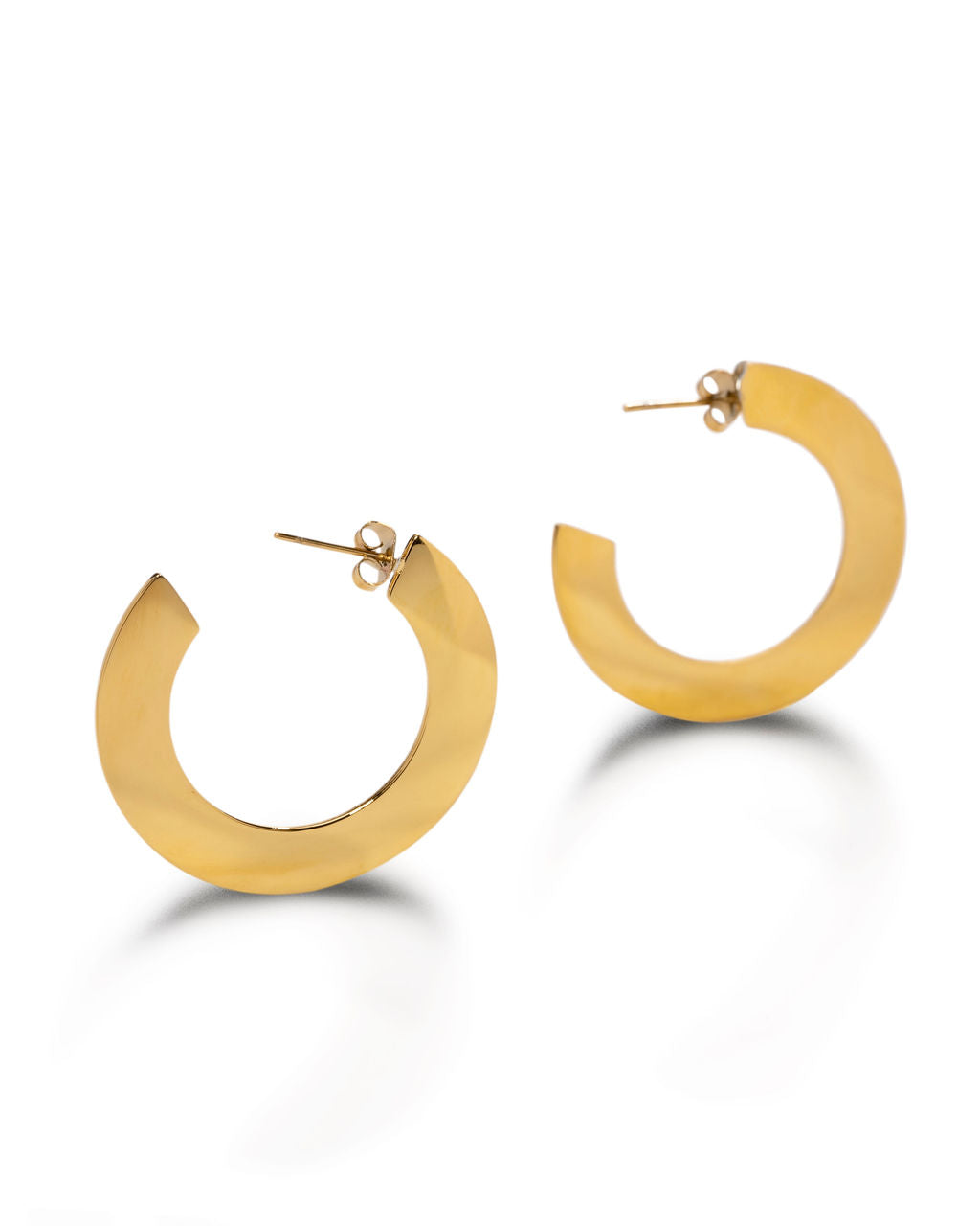 Jodie Flat Hoops - FINAL SALE Ins Street