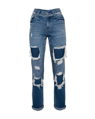 Jude Distressed Boyfriend Denim - FINAL SALE Ins Street