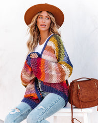 Jump For Joy Pocketed Knit Cardigan Ins Street