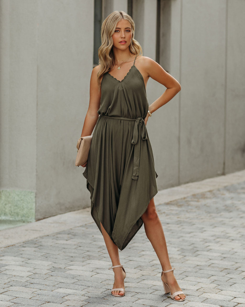 Khari Relaxed Tie Jumpsuit - FINAL SALE Ins Street