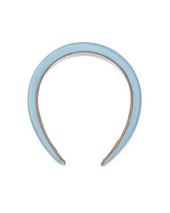 Kiki Satin Headband - Light Blue Ins Street