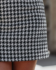 Kimberly Houndstooth Mini Skirt - FINAL SALE Ins Street