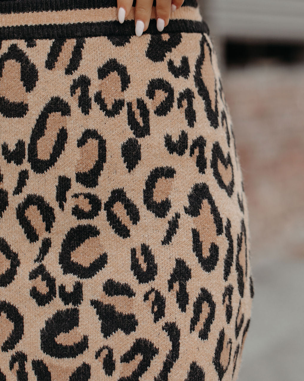Lorenza Leopard Mini Skirt Ins Street