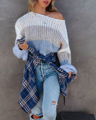 Louisa Striped Knit Sweater Ins Street