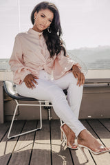 Luxe Ultra High Waist Skinny Jeans - White Ins Street