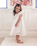 Mini - Hart Cotton Eyelet Babydoll Dress Ins Street