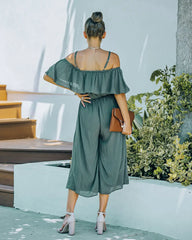 Maelynn Cold Shoulder Jumpsuit - FINAL SALE Ins Street