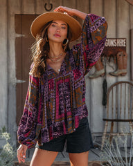 Make Magic Patchwork Tassel Top Ins Street