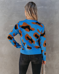 Markus Knit Leopard Sweater Ins Street