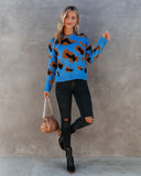 Markus Knit Leopard Sweater Ins Street