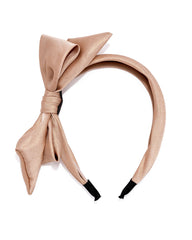 Material Girl Shimmer Headband - Taupe Ins Street