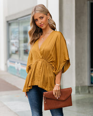 Mon Amour Kimono Top - Curry Ins Street