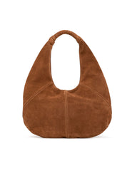 Mozzy Suede Shoulder Bag - Tan Ins Street