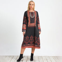 Clear The Air Cotton + Linen Embroidered Dress - FINAL SALE ENDL-001