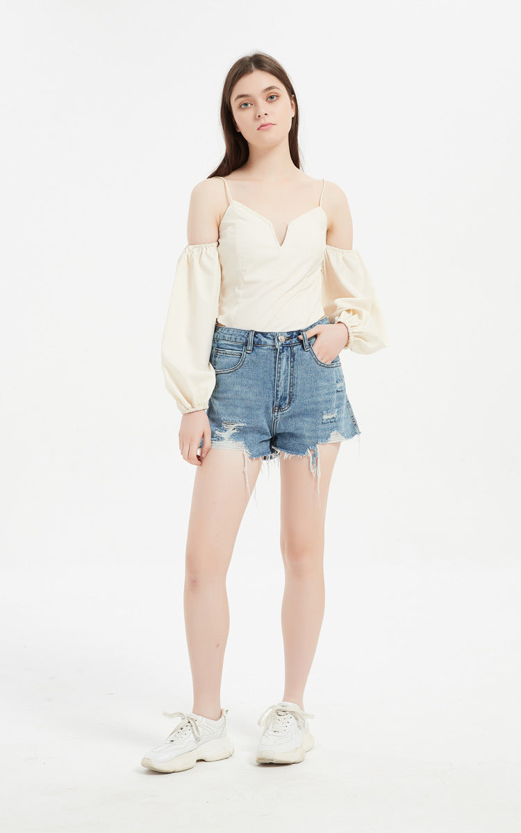 TITANIA KYALITE DENIM SHORTS InsStreet