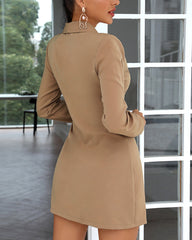 Meredith Blazer Wrap Dress Ins Street